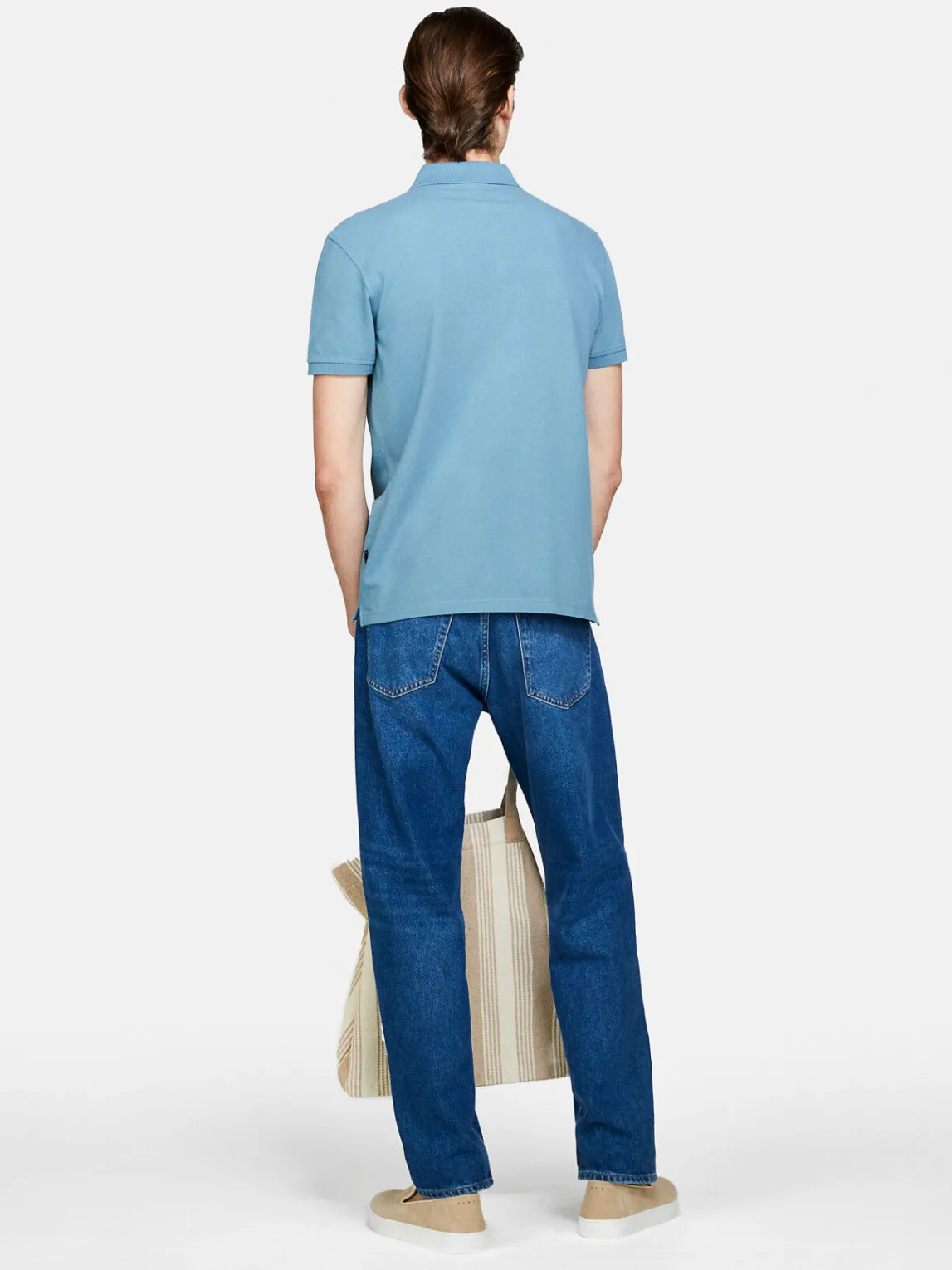 Men Sisley T-Shirts<100% Cotton Polo