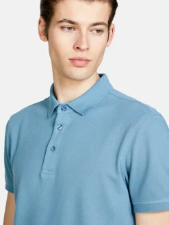 Men Sisley T-Shirts<100% Cotton Polo