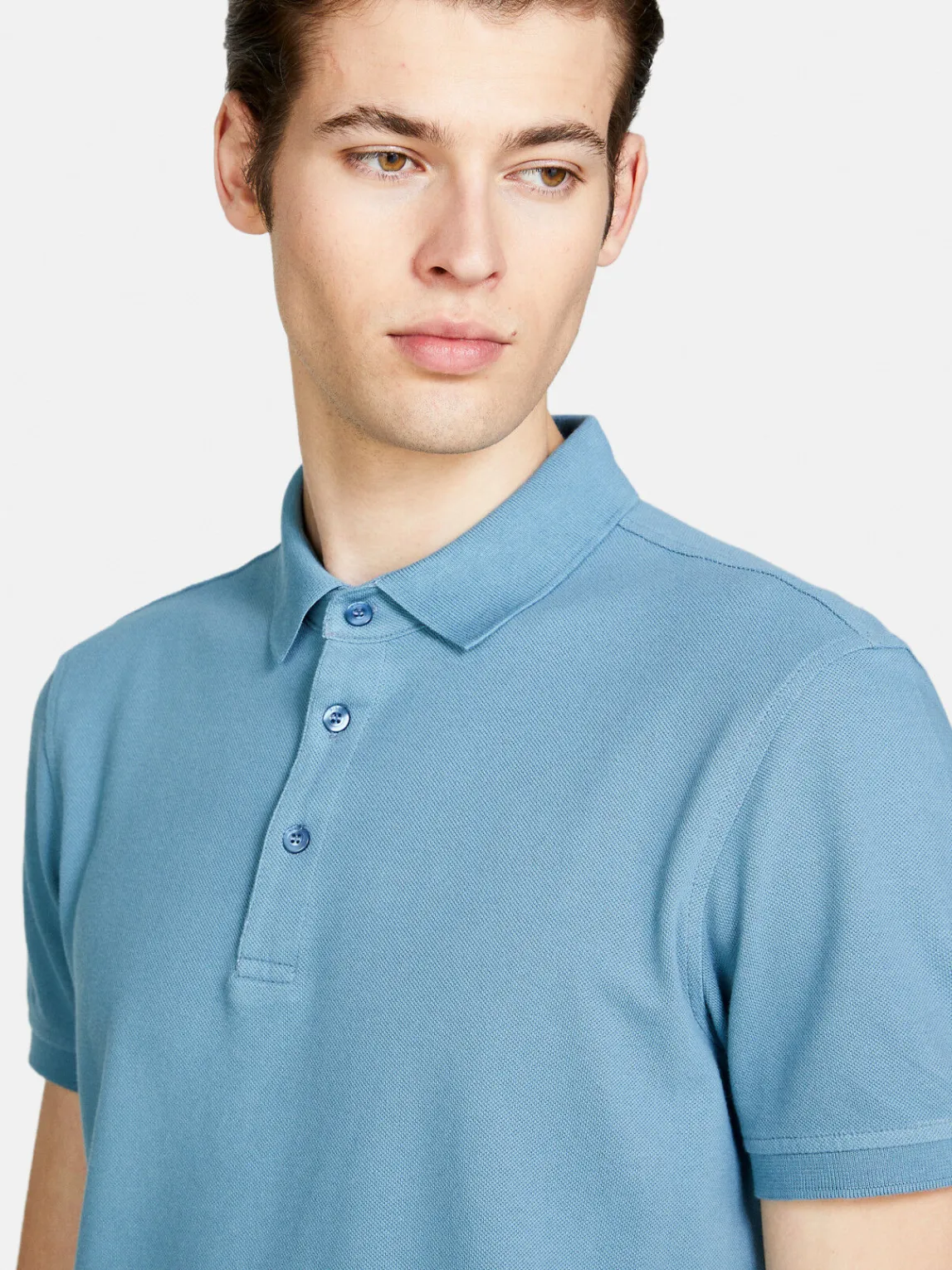 Men Sisley T-Shirts<100% Cotton Polo