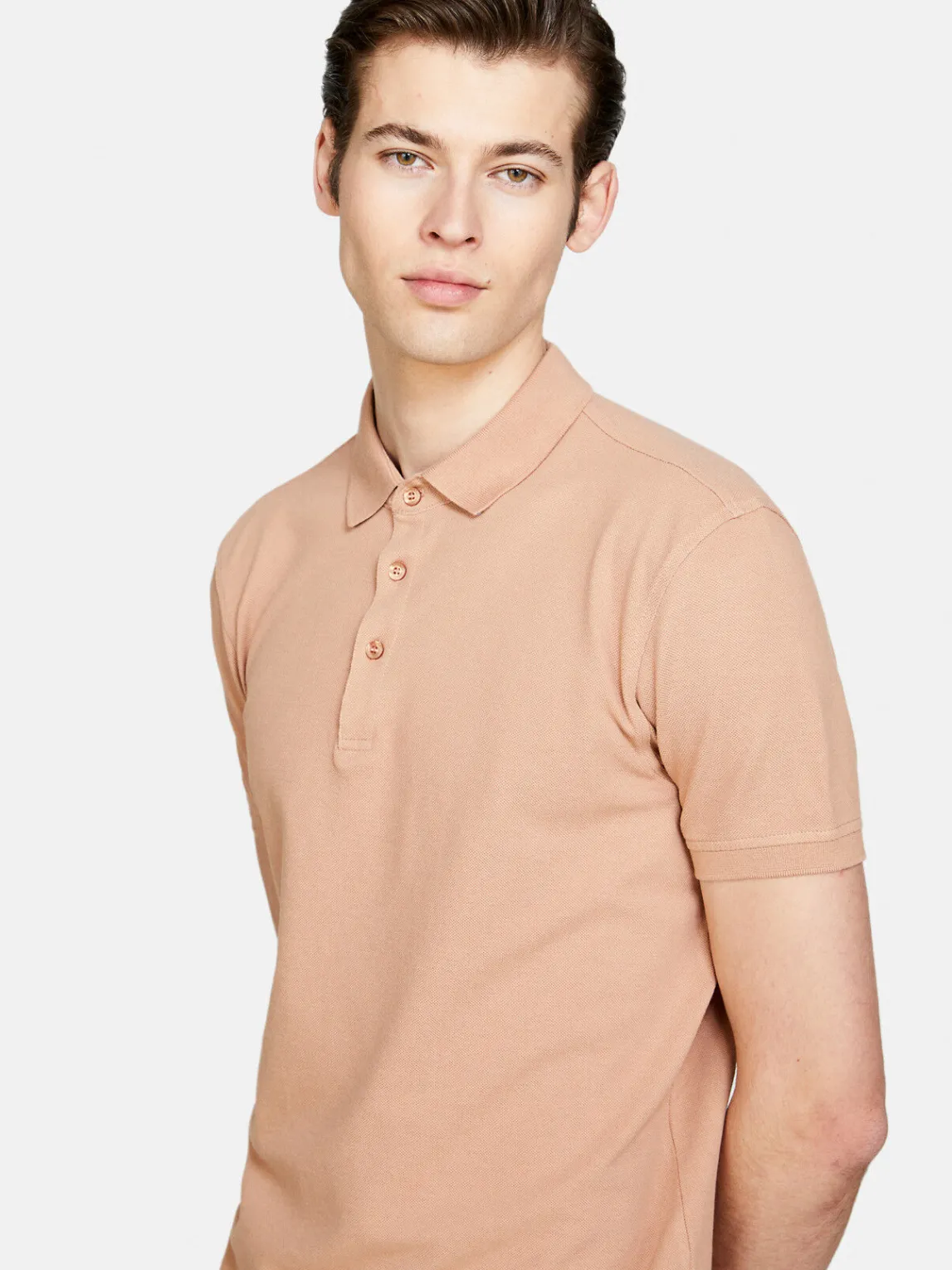 Men Sisley T-Shirts<100% Cotton Polo