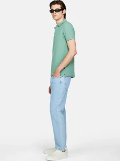 Men Sisley T-Shirts<100% Cotton Polo