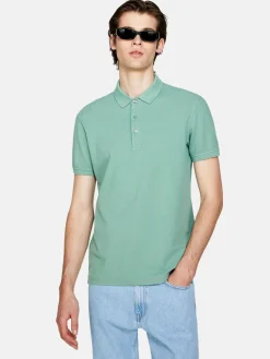 Men Sisley T-Shirts<100% Cotton Polo