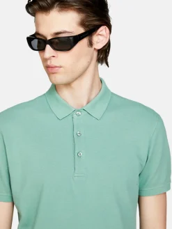 Men Sisley T-Shirts<100% Cotton Polo