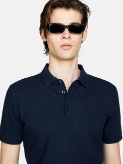 Men Sisley T-Shirts<100% Cotton Polo