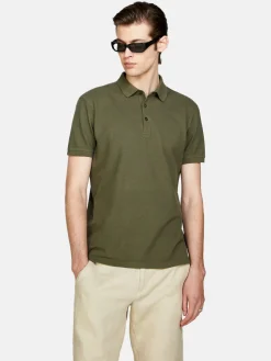 Men Sisley T-Shirts<100% Cotton Polo