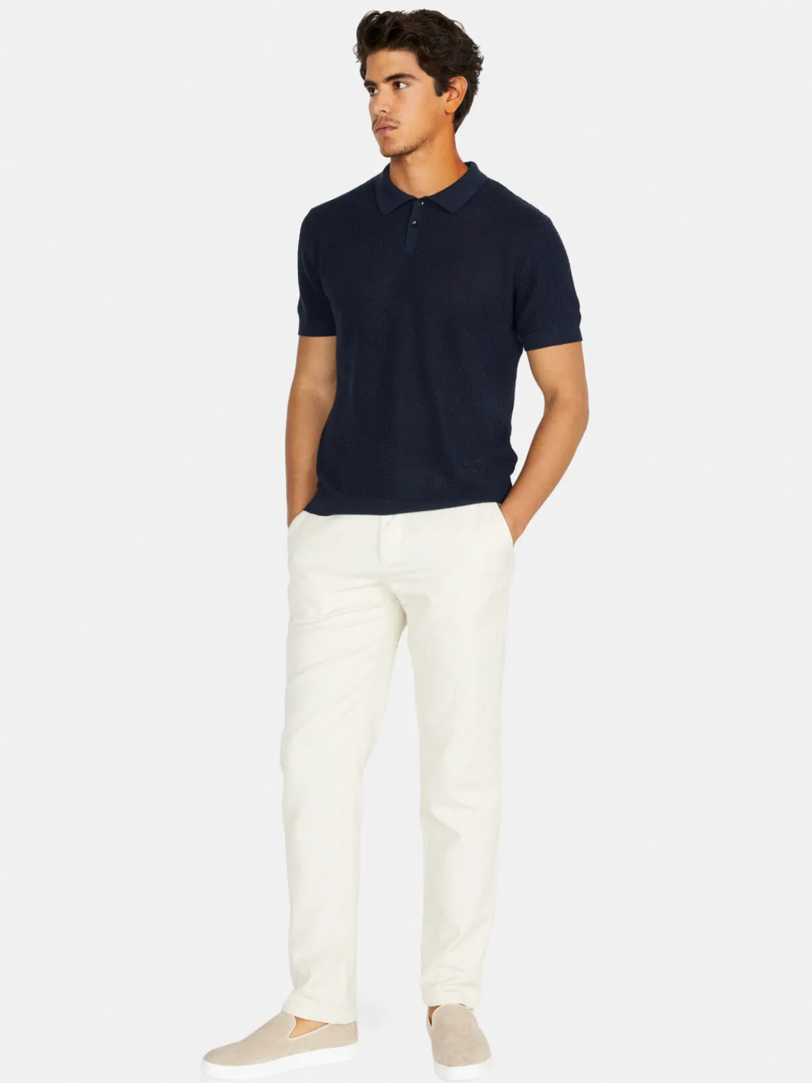 Men Sisley Trousers<100% Cotton Trousers