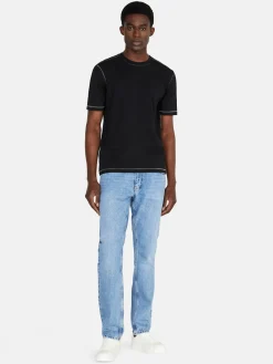 Men Sisley T-Shirts<100% Cotton T-Shirt