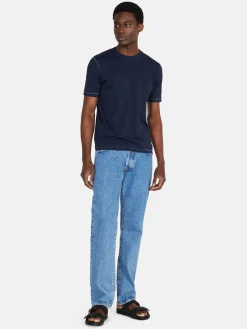 Men Sisley T-Shirts<100% Cotton T-Shirt