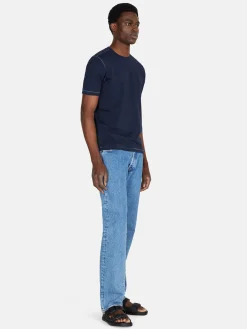 Men Sisley T-Shirts<100% Cotton T-Shirt