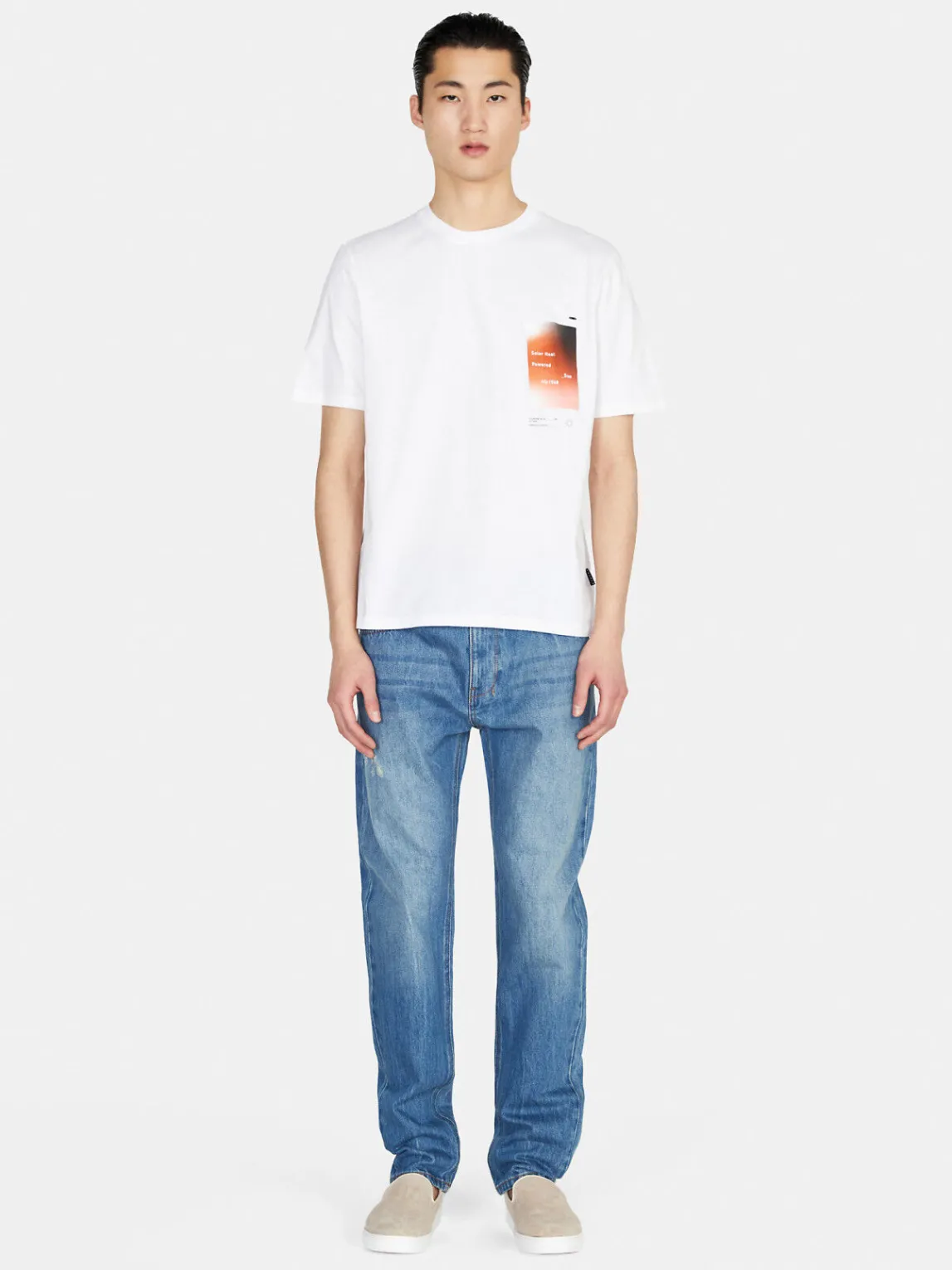 Men Sisley T-Shirts<100% Cotton T-Shirt With Print