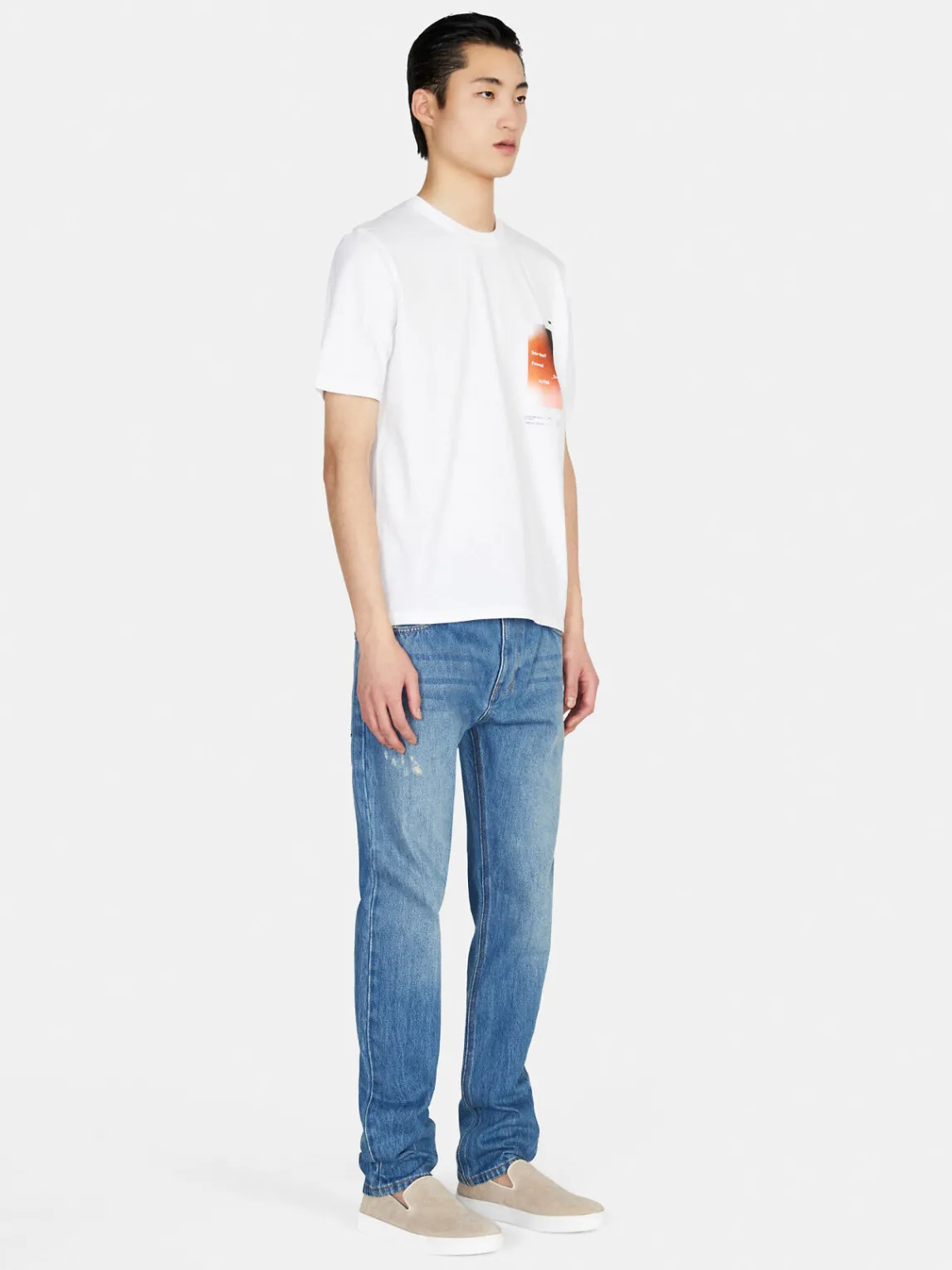 Men Sisley T-Shirts<100% Cotton T-Shirt With Print