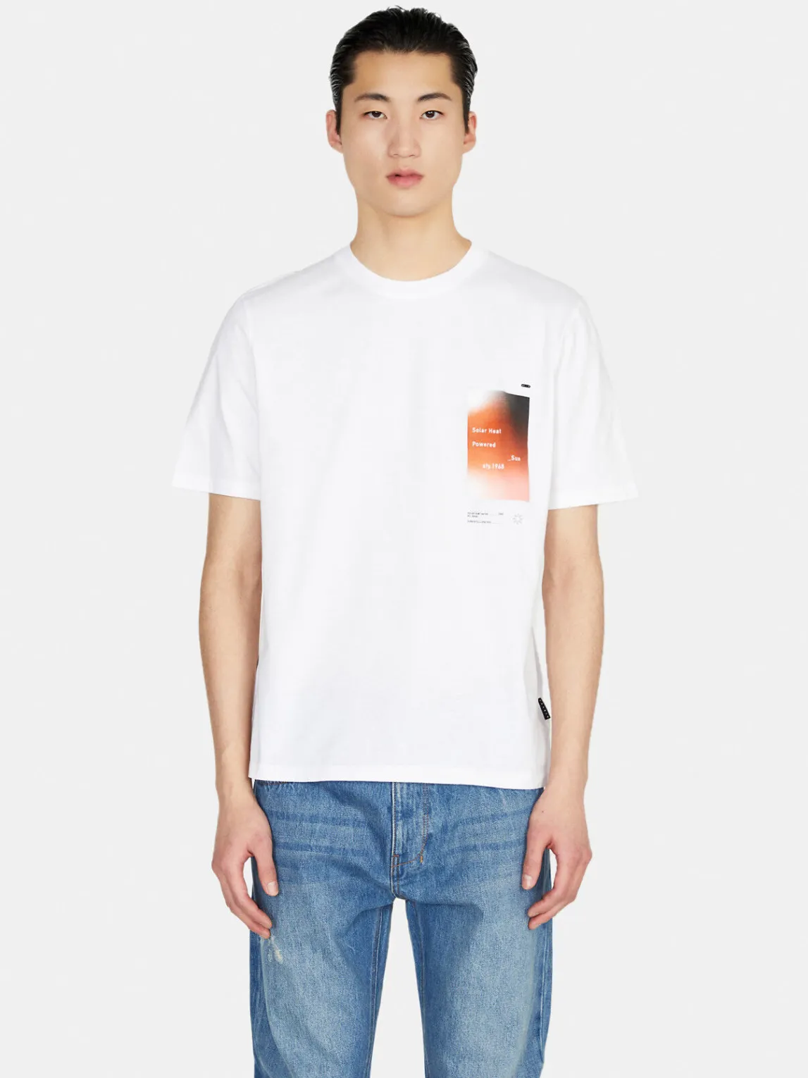 Men Sisley T-Shirts<100% Cotton T-Shirt With Print