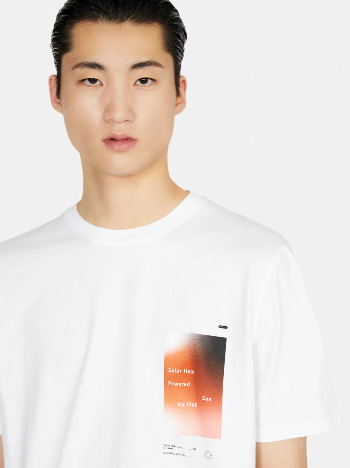 Men Sisley T-Shirts<100% Cotton T-Shirt With Print