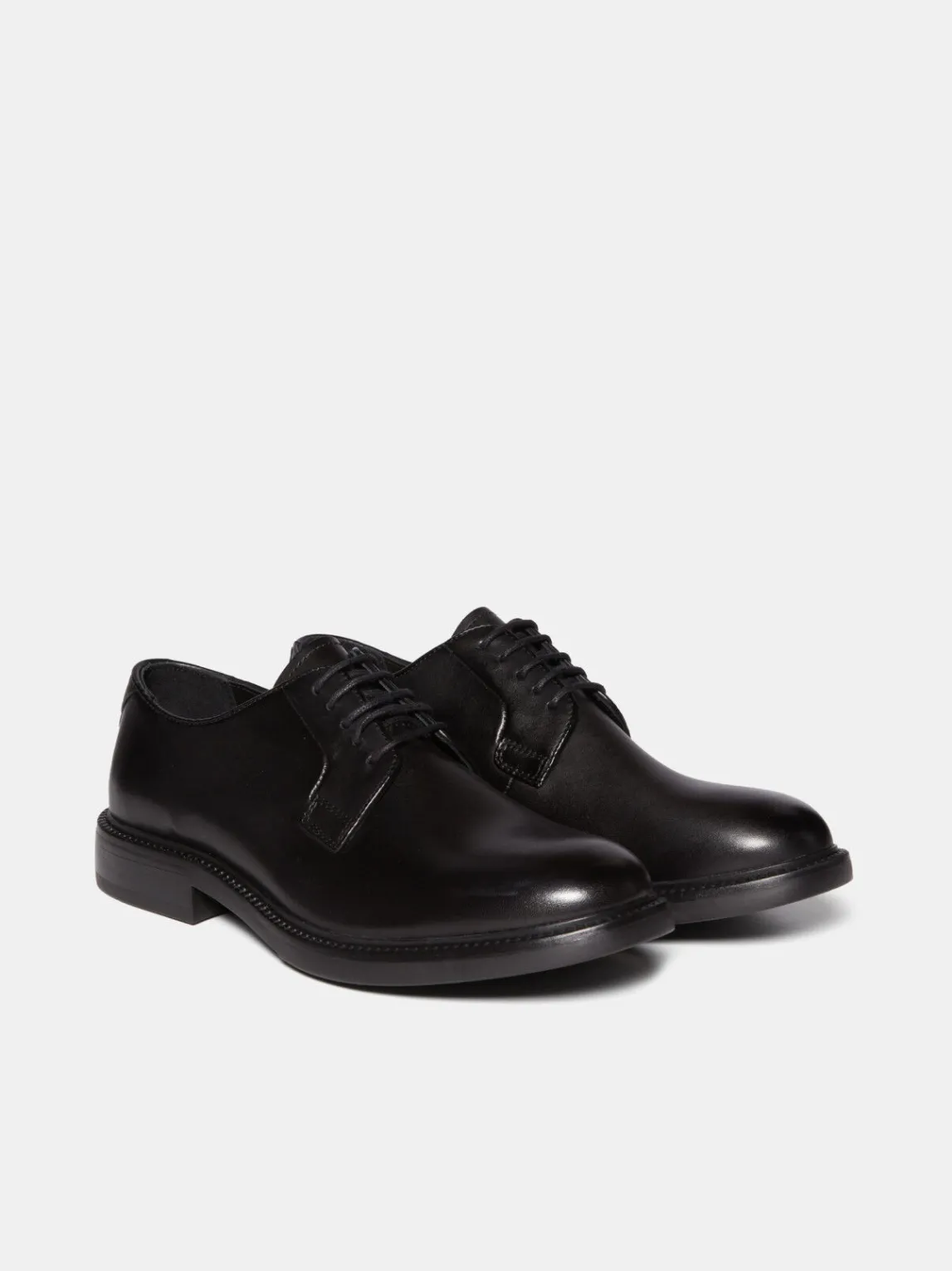 Men Sisley Shoes<100% Leather Derby Shoes