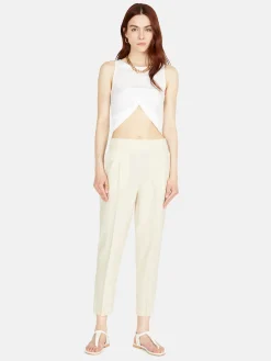Women Sisley Trousers<100% Linen Joggers