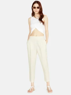 Women Sisley Trousers<100% Linen Joggers