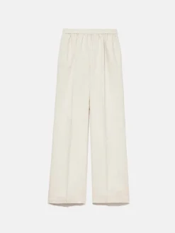 Women Sisley Trousers<100% Linen Palazzo Trousers