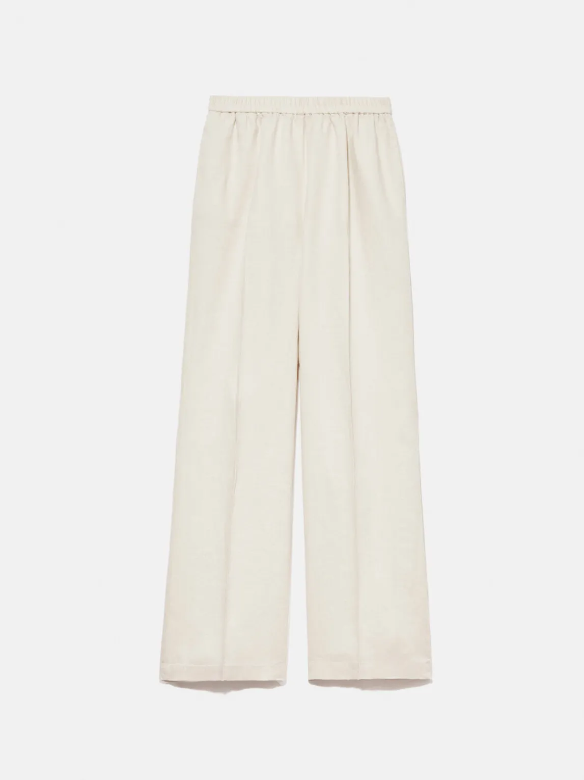Women Sisley Trousers<100% Linen Palazzo Trousers