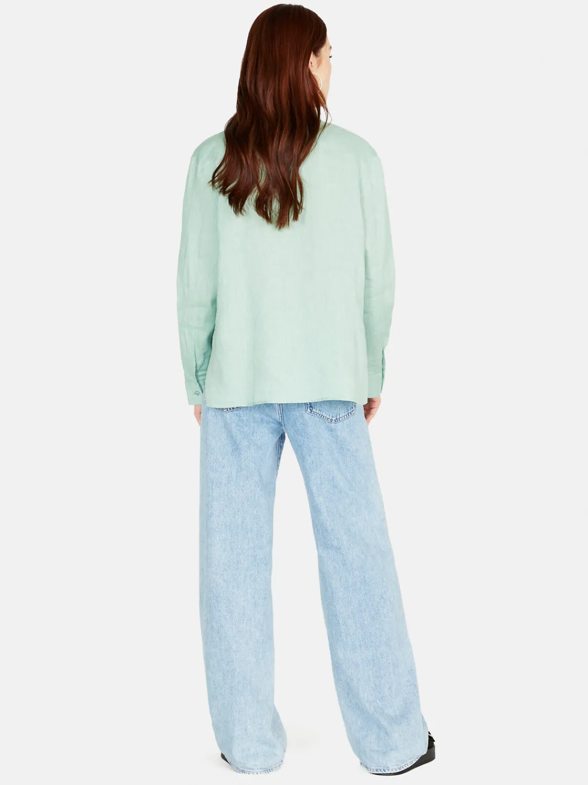 Women Sisley Shirts & Blouses<100% Linen Shirt