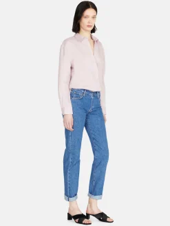 Women Sisley Shirts & Blouses<100% Linen Shirt
