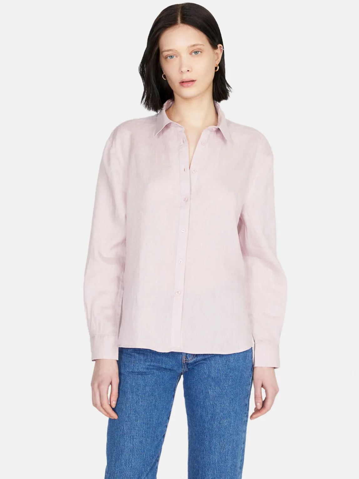 Women Sisley Shirts & Blouses<100% Linen Shirt