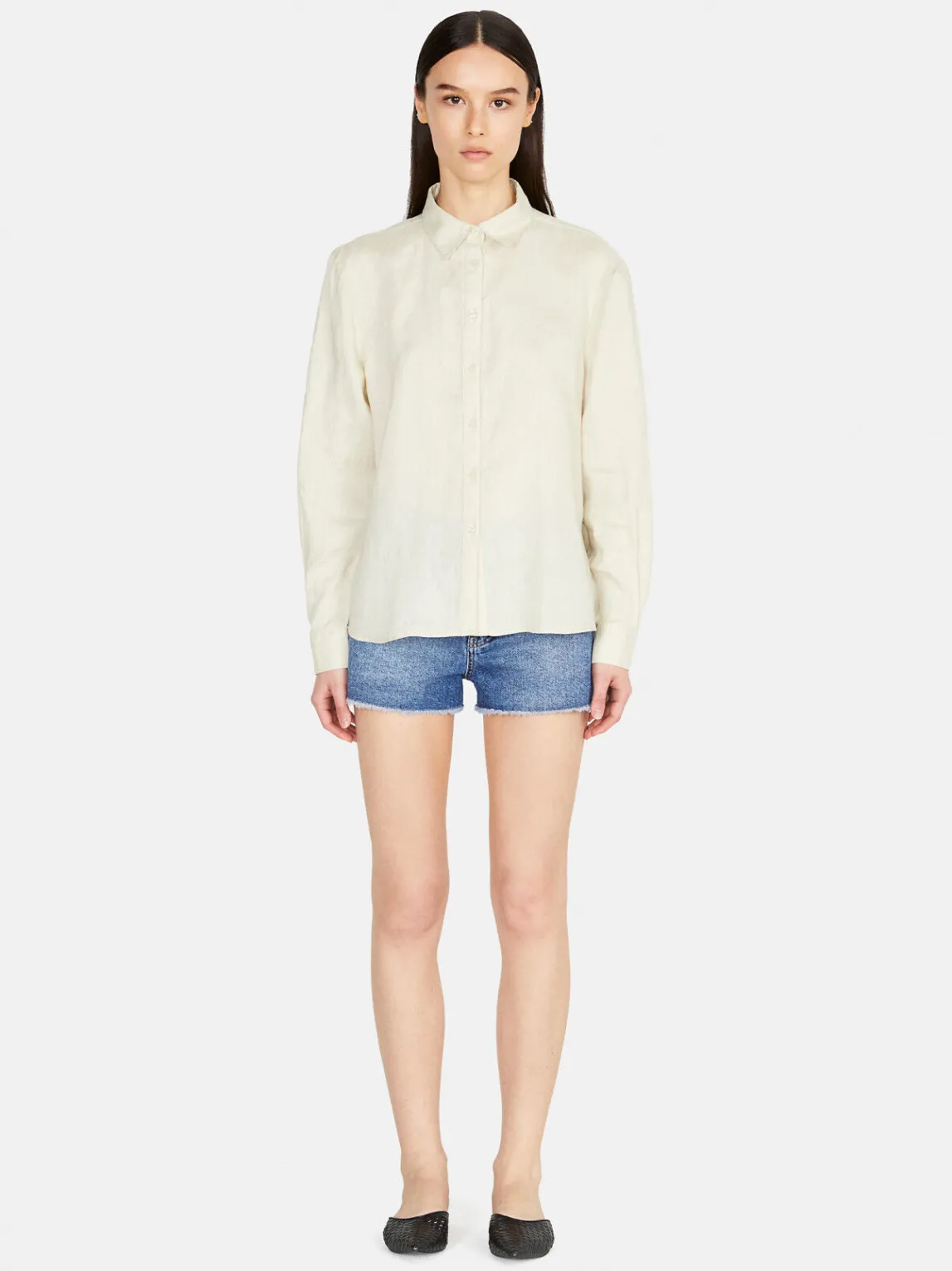 Women Sisley Shirts & Blouses<100% Linen Shirt