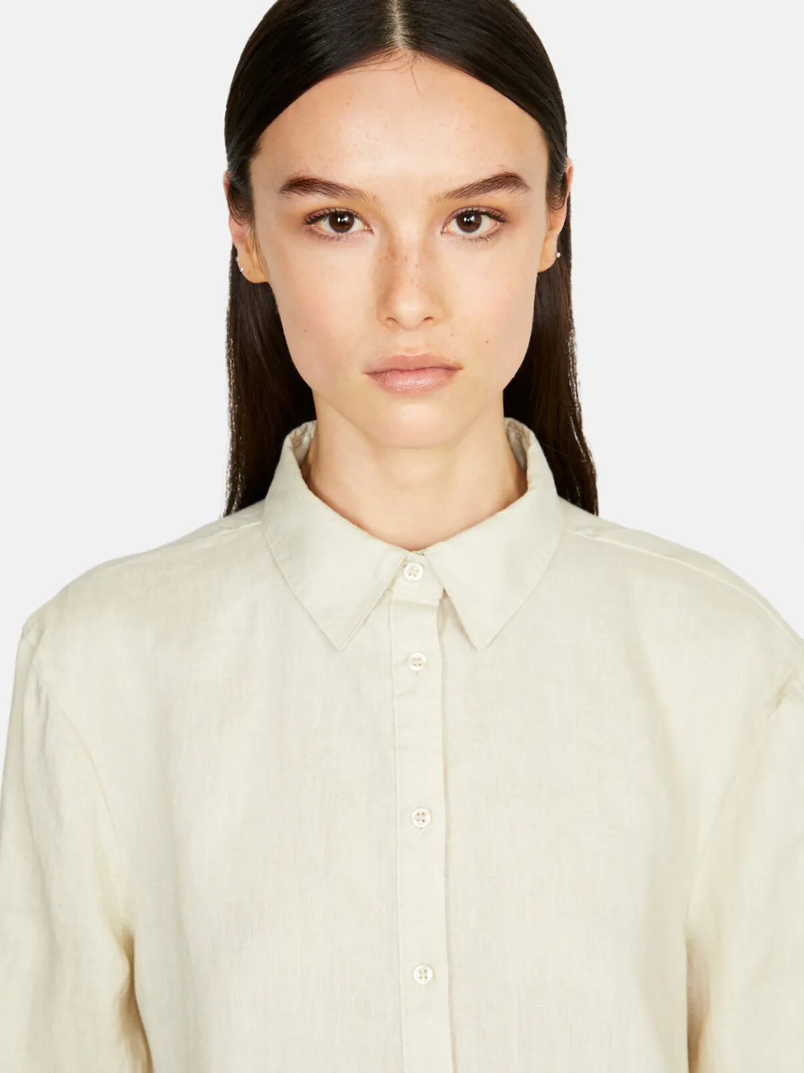 Women Sisley Shirts & Blouses<100% Linen Shirt