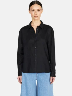 Women Sisley Shirts & Blouses<100% Linen Shirt