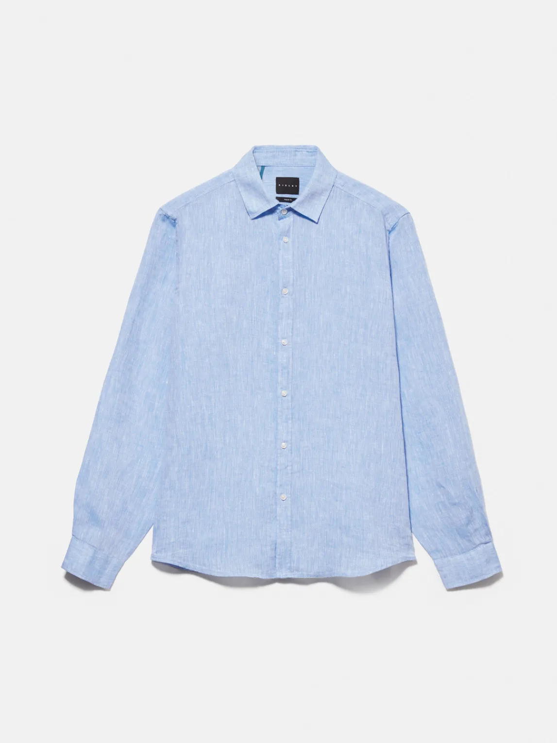 Men Sisley Shirts<100% Linen Shirt