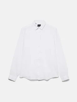 Men Sisley Shirts<100% Linen Shirt