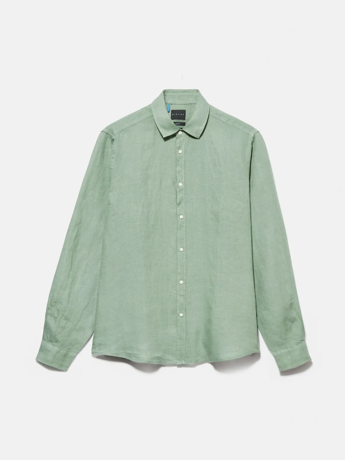 Men Sisley Shirts<100% Linen Shirt