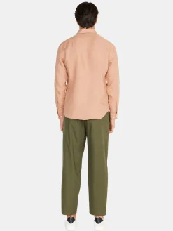 Men Sisley Shirts<100% Linen Shirt