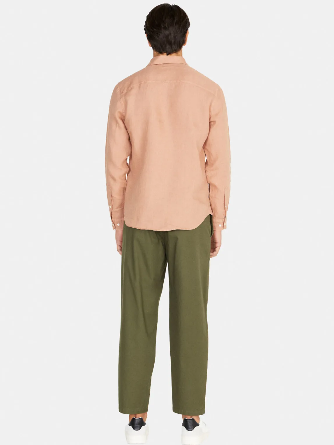 Men Sisley Shirts<100% Linen Shirt