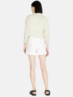 Women Sisley Trousers<100% Linen Shorts