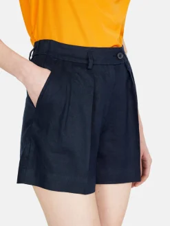 Women Sisley Trousers<100% Linen Shorts