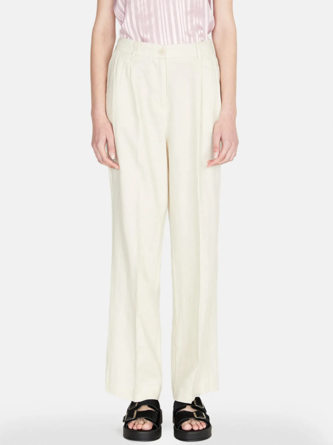 Women Sisley Trousers<100% Linen Trousers