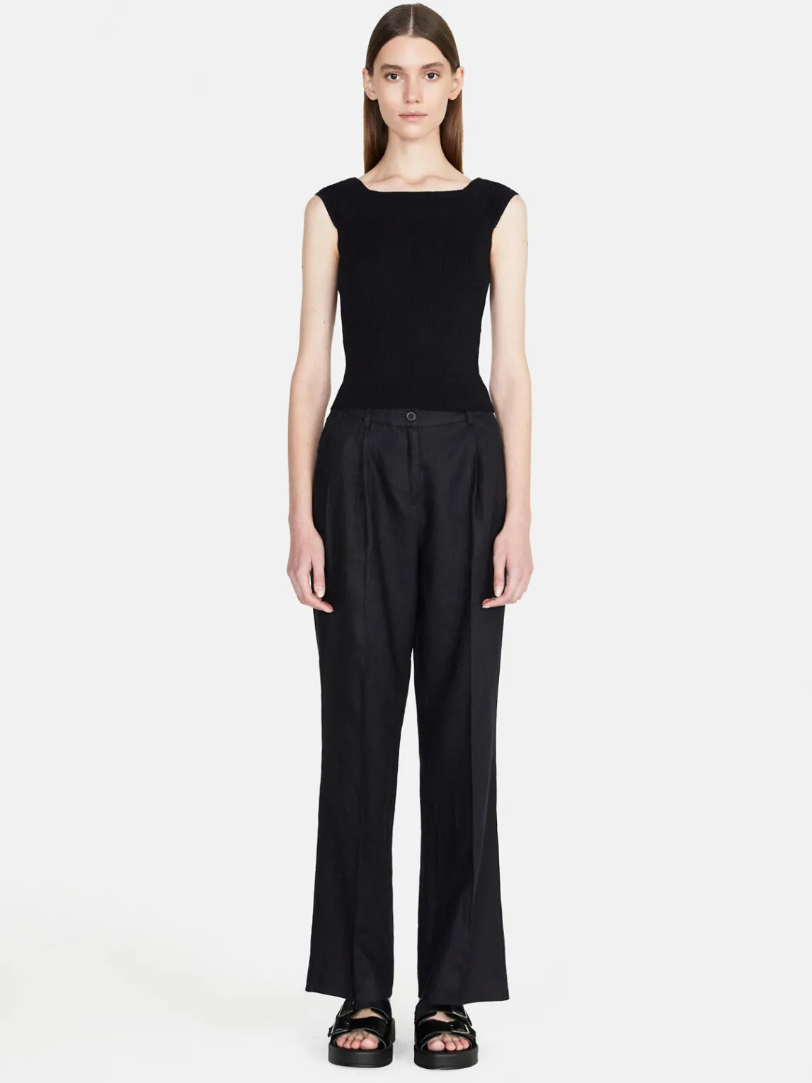 Women Sisley Trousers<100% Linen Trousers