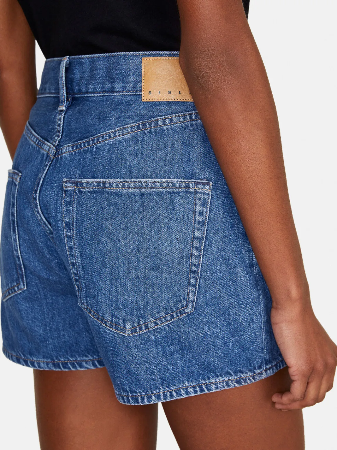 Women Sisley Trousers<Baggy Fit Denim Shorts