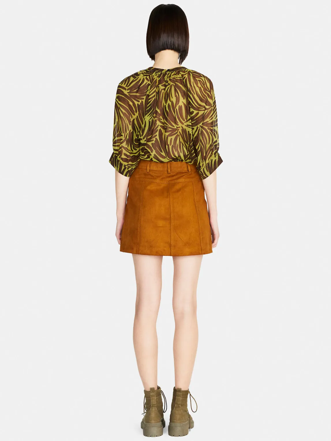 Women Sisley Shirts & Blouses<Blouse In Printed Georgette