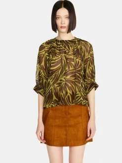 Women Sisley Shirts & Blouses<Blouse In Printed Georgette