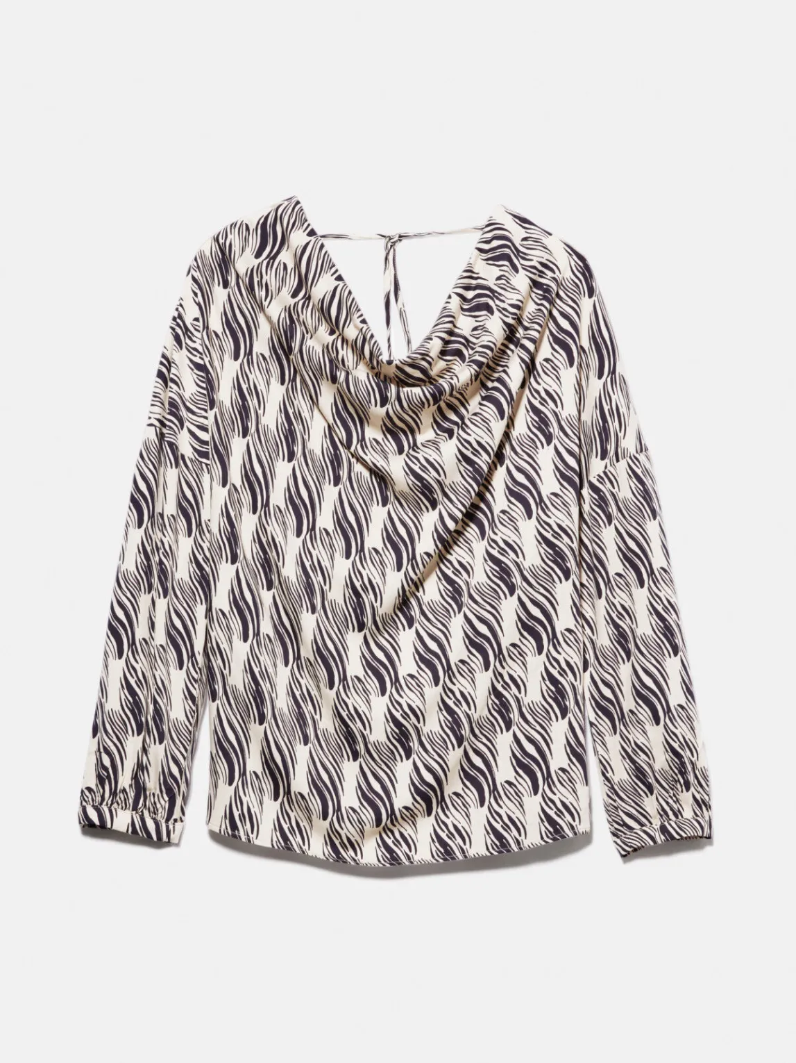 Women Sisley Shirts & Blouses<Blouse In Printed Satin