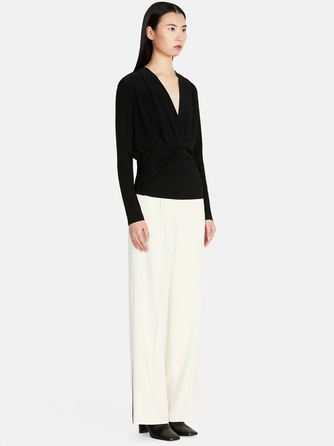 Women Sisley Shirts & Blouses<Blouse With Draping