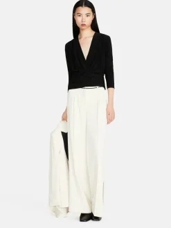 Women Sisley Shirts & Blouses<Blouse With Draping