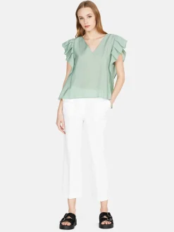 Women Sisley Shirts & Blouses<Blouse With Flaps