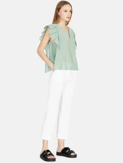 Women Sisley Shirts & Blouses<Blouse With Flaps