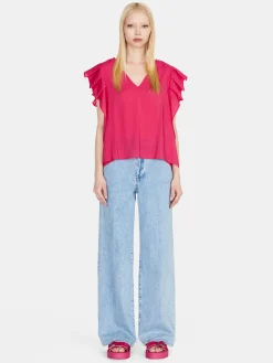 Women Sisley Shirts & Blouses<Blouse With Flaps