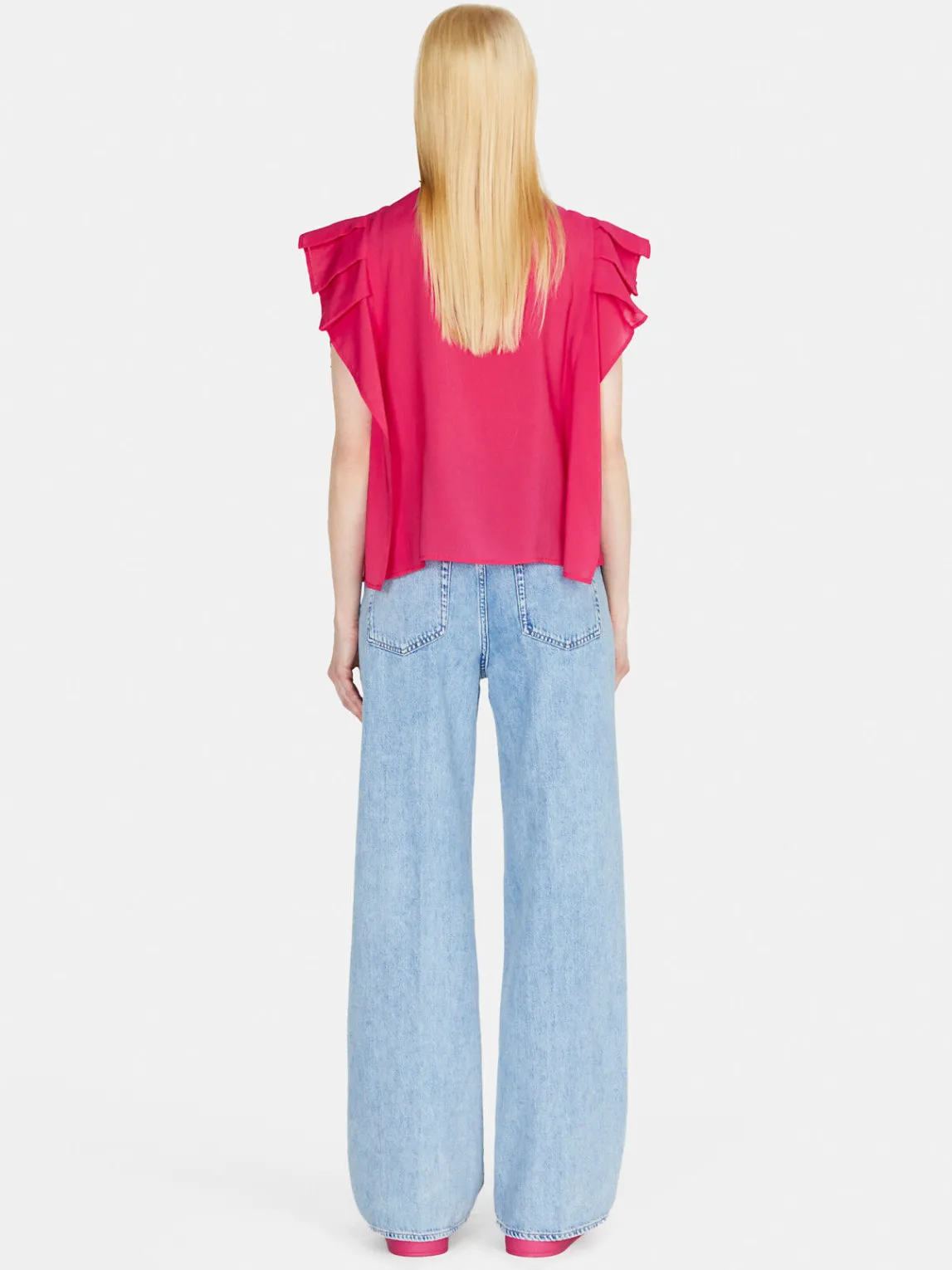 Women Sisley Shirts & Blouses<Blouse With Flaps