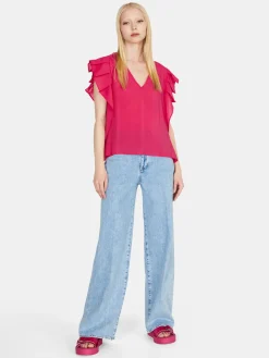 Women Sisley Shirts & Blouses<Blouse With Flaps