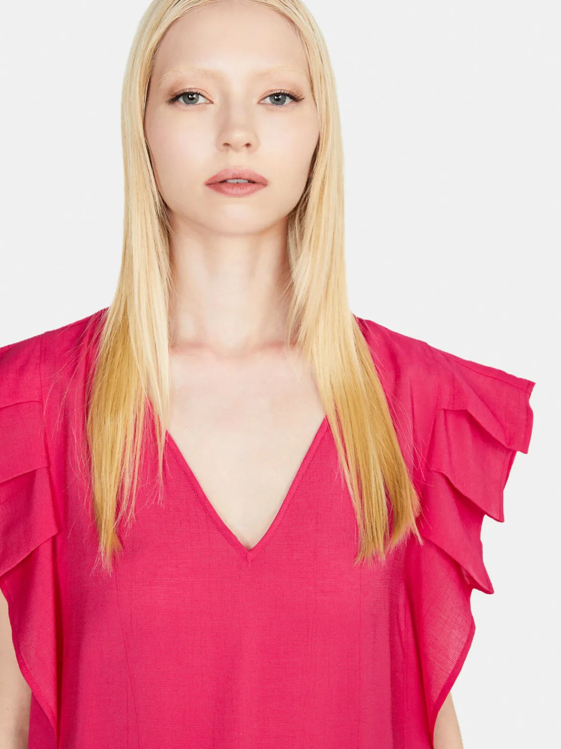 Women Sisley Shirts & Blouses<Blouse With Flaps