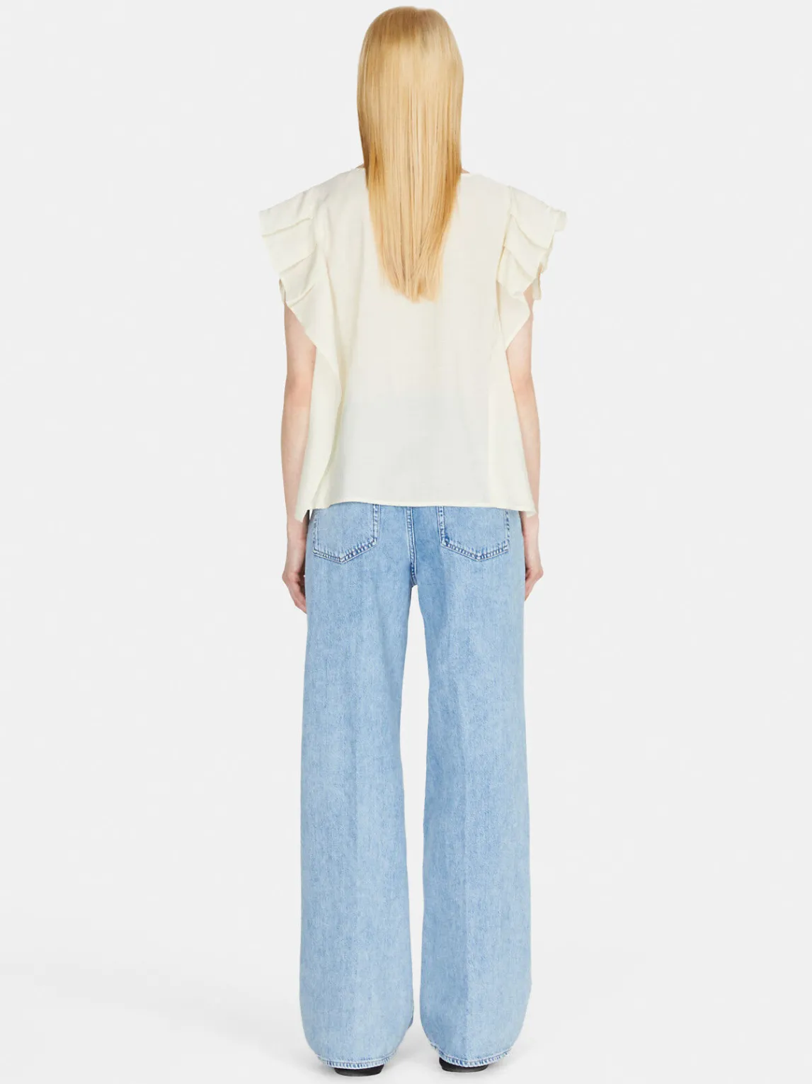 Women Sisley Shirts & Blouses<Blouse With Flaps
